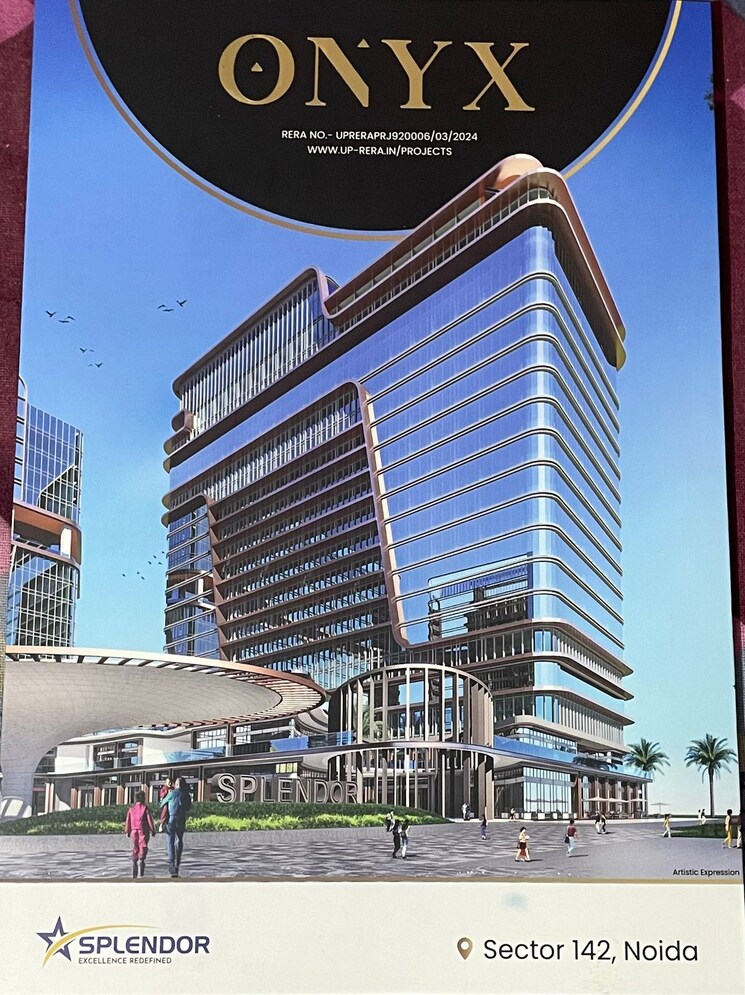 Exterior View, group-108-one-fng Commercial Office Space 1000 Sq.Ft. In Sector 142 Noida 8750962
