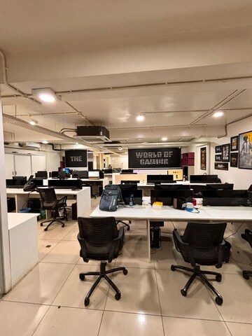 Team Area in  Office Space at Parshwanath Business Park, Prahlad Nagar – for Rent