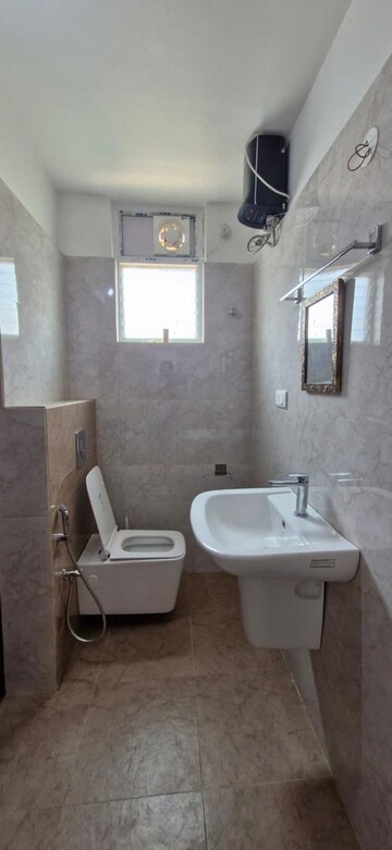 Bathroom in 3 BHK Builder Floor at Kondapur – for Rent