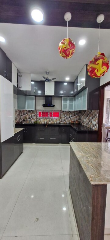 Kitchen in 3 BHK Builder Floor at Kondapur – for Rent