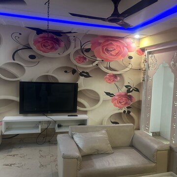 Living Room in 2 BHK Apartment at TDI City Kingsbury, Sector 61 – for Rent