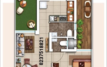 1 BHK Apartment For Sale in Conceptual Suraksha Smart City Phase I, Vasai East