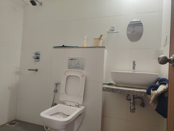 Bathroom in 2 BHK Apartment at Godrej City, Poyanje – for Rent