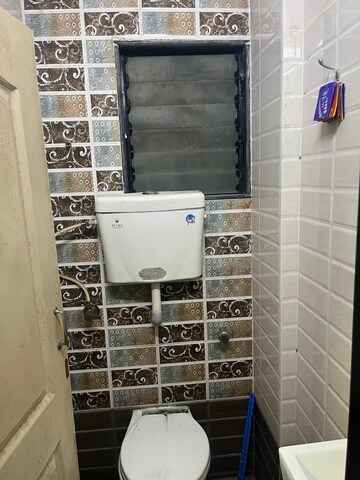 Bathroom in 1 BHK Apartment at Vashi Sector 17 – for Sale