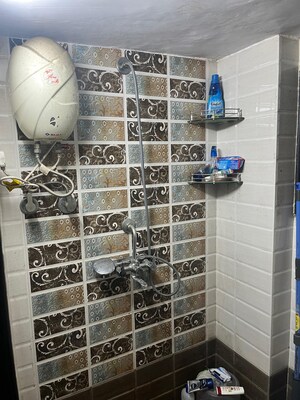 Bathroom in 1 BHK Apartment at Vashi Sector 17 – for Sale