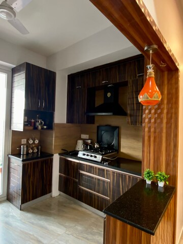 Kitchen in 3 BHK Builder Floor at Ram Shanti Apartment, Sector 52 – for Rent