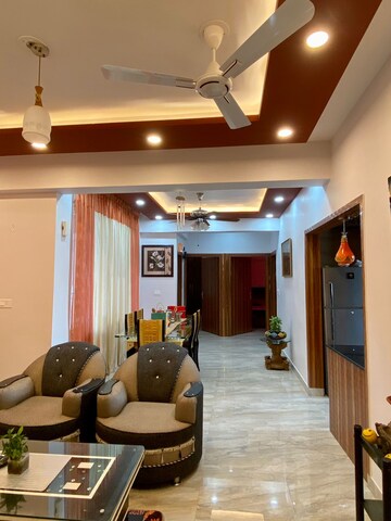 Living Room in 3 BHK Builder Floor at Ram Shanti Apartment, Sector 52 – for Rent
