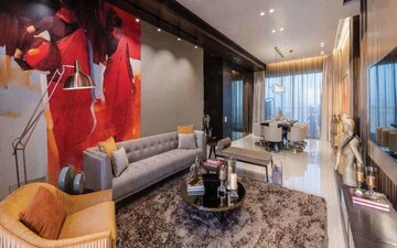 Living Room in 5 BHK Apartment at K Raheja Vivarea, Mahalaxmi – for Sale