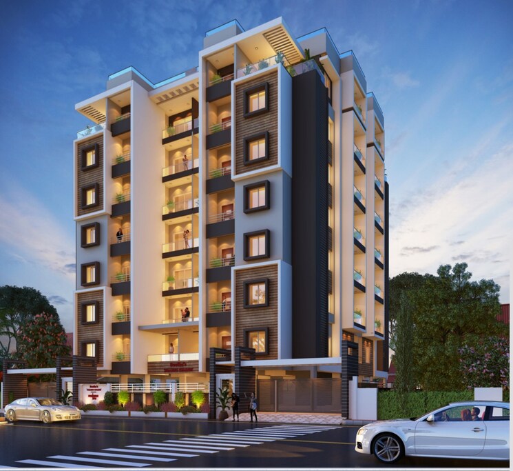 Exterior View, friends colony 3 Bedroom 1400 Sq.Ft. Apartment In Friends Colony Nagpur 8751612
