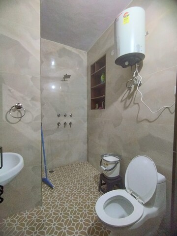 Bathroom in 3 BHK Independent House at Dhakoli – for Rent