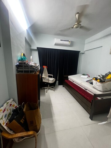 Living Room in 1 BHK Apartment at Gurukrupa Marina Enclave, Malad West – for Rent