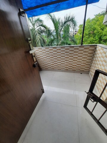 Balcony in 1.5 BHK Builder Floor at Malviya Nagar – for Rent