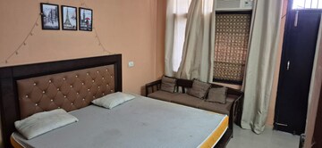 Bedroom in 2 BHK Builder Floor at Guru Nanak Enclave, Dhakoli – for Rent