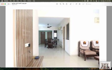 Living Room in 3 BHK Apartment at Vip Road Vesu – for Sale