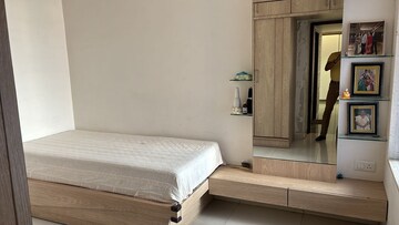 Bathroom in 3 BHK Apartment at Vip Road Vesu – for Sale