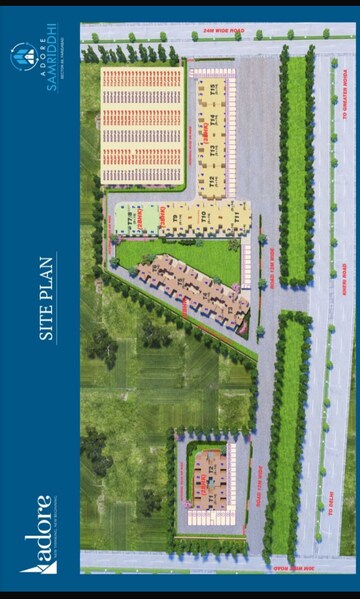 Master Plan in 1 BHK Apartment at Adore Samriddhi, Sector 89 – for Sale