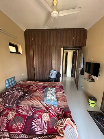 Bedroom in 3 BHK Apartment at K Raheja Heights, Malad East – for Rent