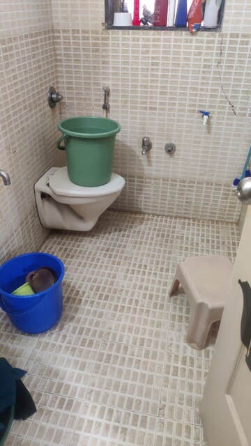 Bathroom in 1 BHK Apartment at JS Bal Ganesh Tower, Naupada – for Sale
