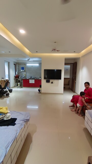 Living Room in 2 BHK Apartment at Applewood Sorrel, Bopal – for Rent