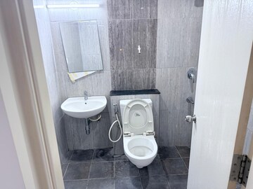 Bathroom in 3 BHK Apartment at Mantri Manyata Lithos, Thanisandra – for Rent