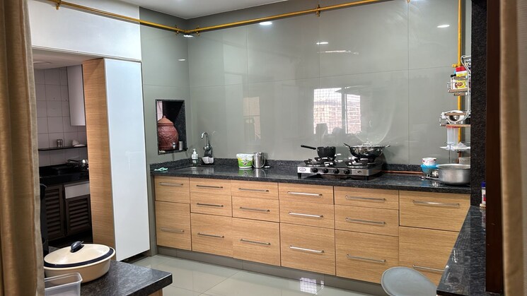 Kitchen, ghod dod road 3 Bedroom 1850 Sq.Ft. Apartment In Ghod Dod Road Surat 8752239