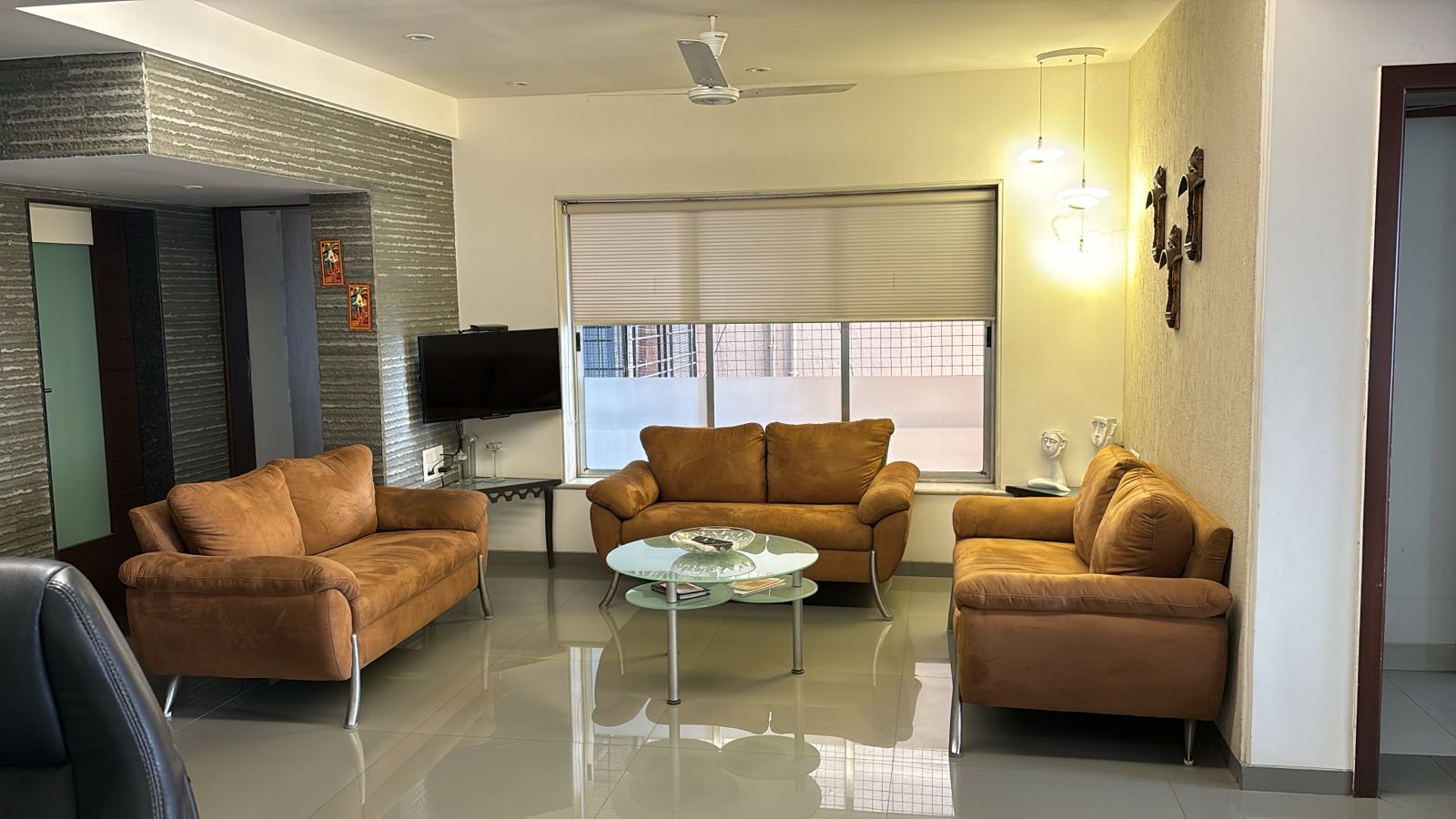 3 BHK + Pooja Room Apartment For Sale in Good Flet Main rd