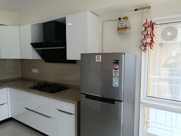 Kitchen in 3 BHK Apartment at Jaypee Wish Town Klassic, Sector 134 – for Rent