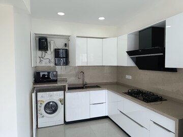Kitchen in 3 BHK Apartment at Jaypee Wish Town Klassic, Sector 134 – for Rent