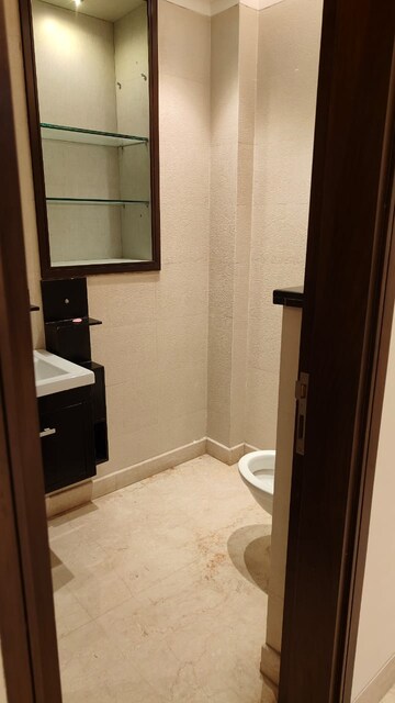 Bathroom in 2 BHK Apartment at Lodha Primero, Mahalaxmi – for Rent