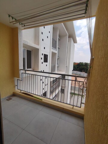 Balcony in 3 BHK Apartment at Casagrand Boulevard, Hennur Road – for Rent