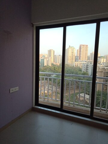 Living Room in 2 BHK Apartment at Harmony Signature Towers, Owale – for Rent
