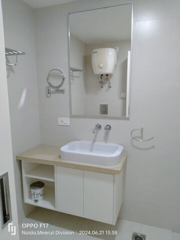 Bathroom in 2 BHK Apartment at Jaypee Greens Pavilion Court, Sector 128 – for Rent