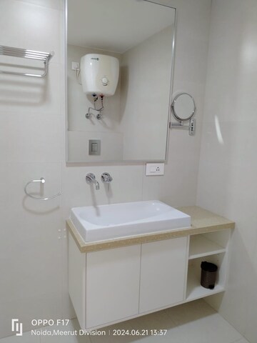 Bathroom in 2 BHK Apartment at Jaypee Greens Pavilion Court, Sector 128 – for Rent