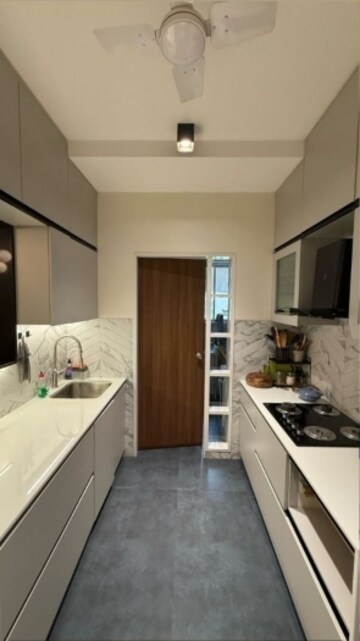 Kitchen in 6 BHK Apartment at Lodha World View, Worli – for Rent