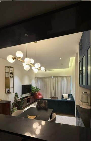 Living Room in 6 BHK Apartment at Lodha World View, Worli – for Rent
