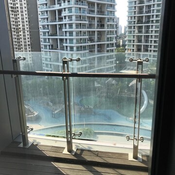 Balcony in 4 BHK Apartment at Lodha World One, Worli – for Rent