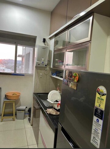 Kitchen in 2 BHK Apartment at L&T Emerald Isle, Powai – for Rent