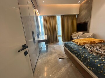 Living Room in 4 BHK Apartment at Indiabulls Blu, Worli – for Sale