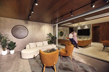 Living Room in 3 BHK Apartment at Ruparel Jewel, Parel – for Sale