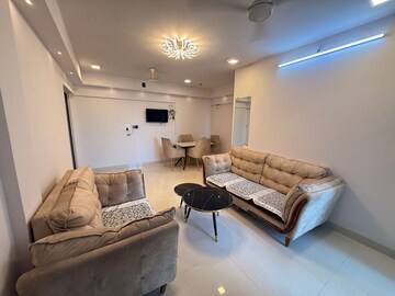 Living Room in 3 BHK Apartment at Hubtown Hillcrest, Andheri East – for Rent