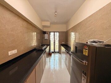 Kitchen in 3 BHK Apartment at Hubtown Hillcrest, Andheri East – for Rent