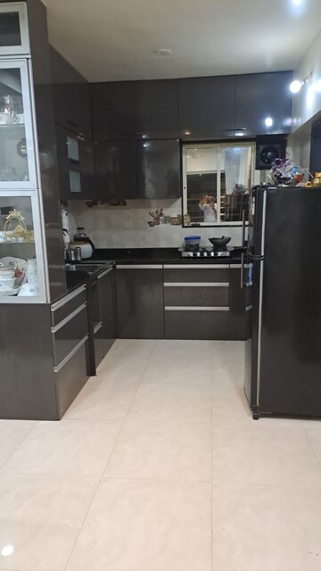 Kitchen in 2 BHK Builder Floor at SSD Sai Pearl, Pimple Saudagar – for Rent