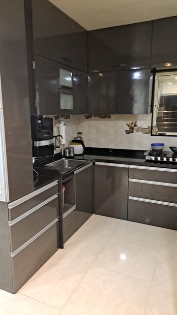 Kitchen in 2 BHK Builder Floor at SSD Sai Pearl, Pimple Saudagar – for Rent