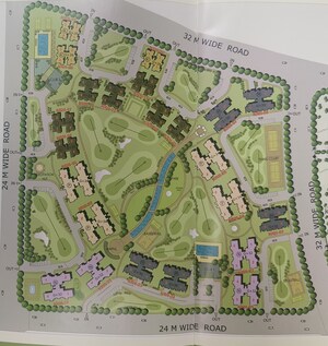 Master Plan in 2 BHK Apartment at Jaypee Greens Krescent Homes, Sector 129 – for Sale