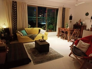 Living Room in 1 BHK Apartment at Tata Serein, Pokhran Road No Two – for Rent