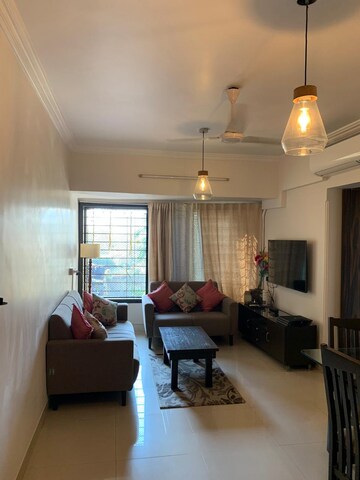 Living Room in 4 BHK Apartment at Lodha World View, Worli – for Rent