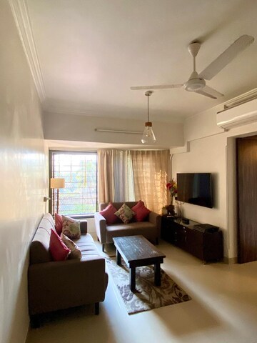 Living Room in 4 BHK Apartment at Lodha World One, Worli – for Rent