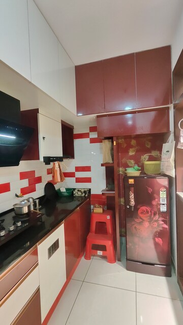 Kitchen in 2 BHK Apartment at Brigade Bricklane, Jakkuru – for Rent