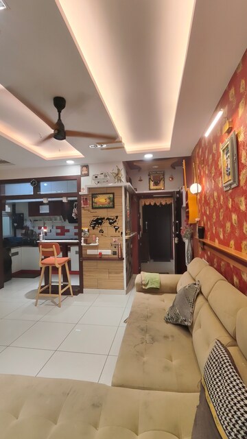Living Room in 2 BHK Apartment at Brigade Bricklane, Jakkuru – for Rent