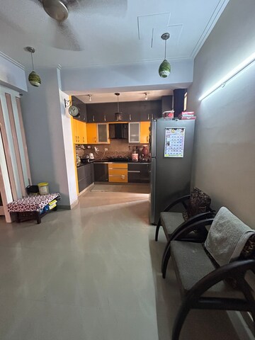 Living Room in 3 BHK Apartment at Keltech Golf Vista, Dundahera – for Sale